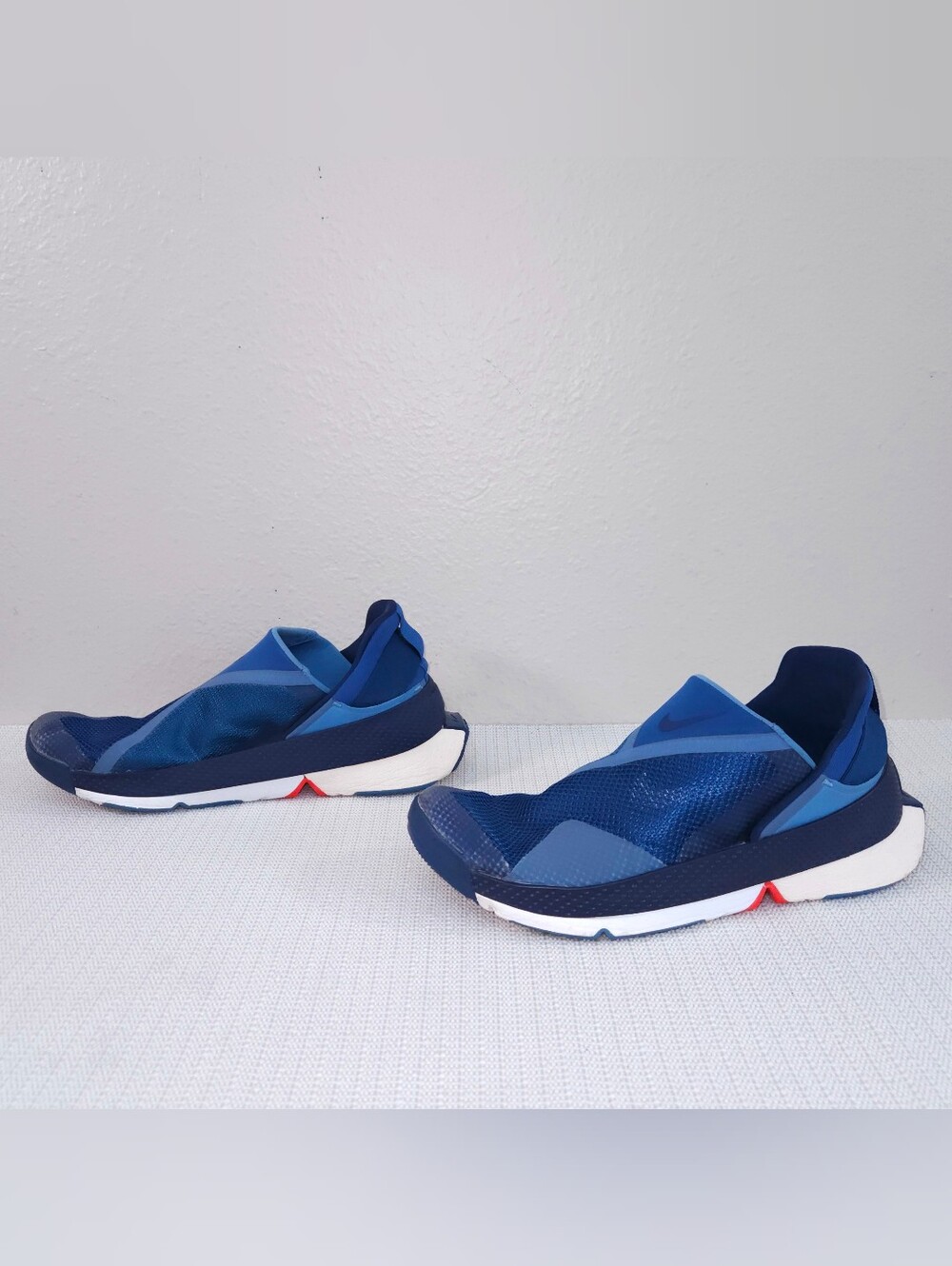 NIKE GO Flyease Slip-On Sneakers Mem's US 11 Court Blue